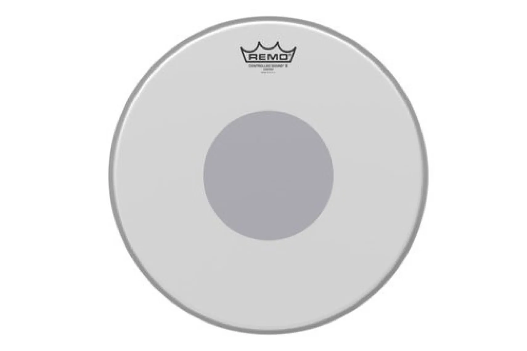 Remo 14" Controlled Soud X weiss aufgeraut