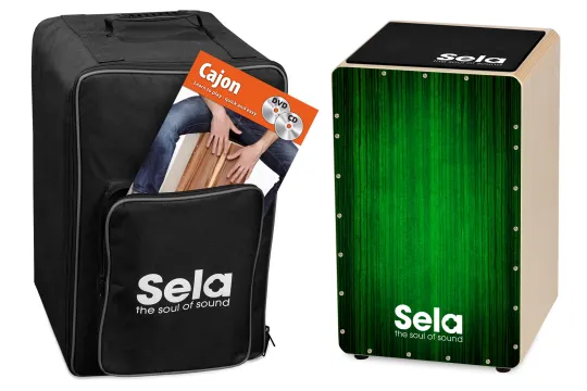 Sela SE063 Varios Cajon Bundle Grün