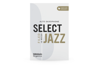 DAddario Organic Select Jazz Filed Alto Sax 4M