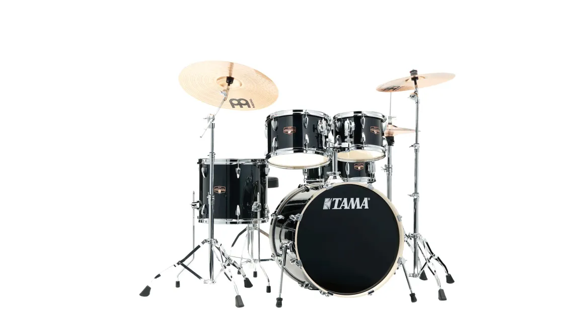 Tama IP50H6W-HBK Imperialstar Hairline Black Drumset