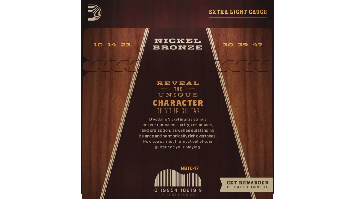 Daddario NB1047 Nickel Bronze Set