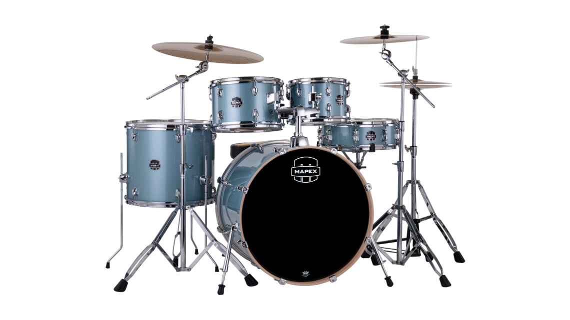Mapex Venus Stage Drumset Aqua Blue Sparkle VJ
