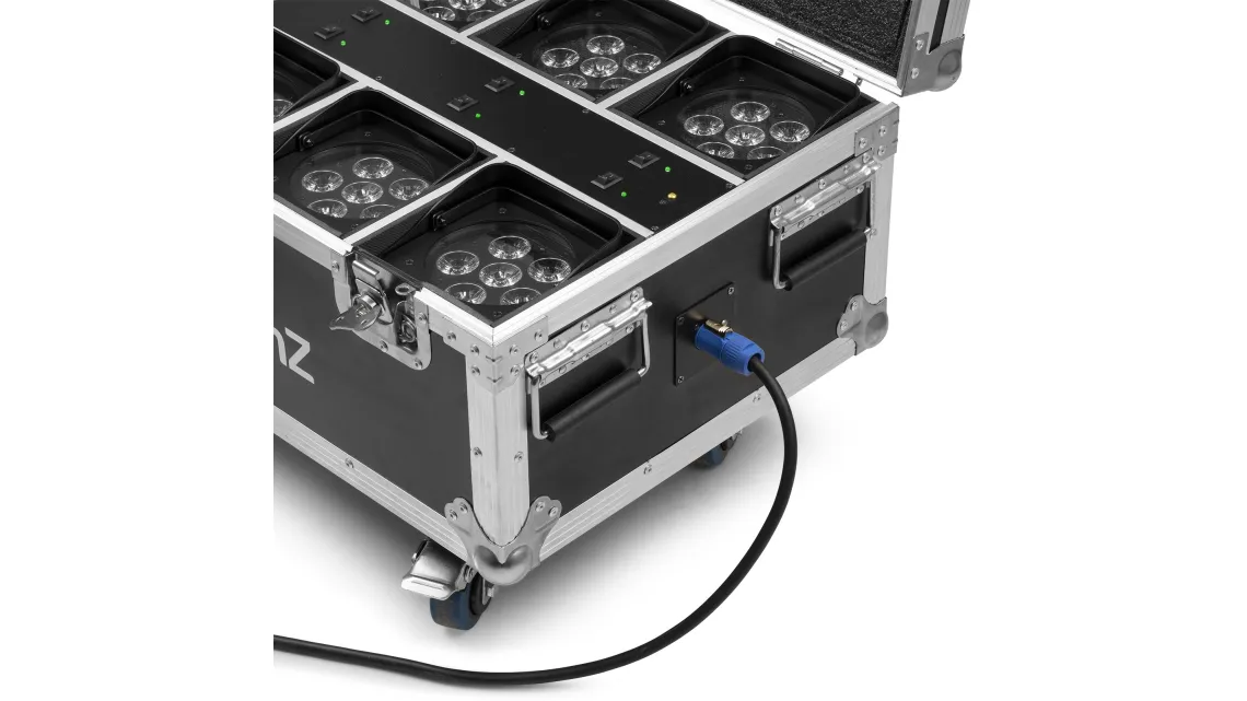 beamZ pro BBP62 Uplighter Set 6-teilig im Flightcase