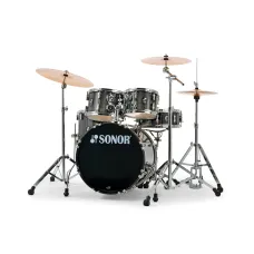 Sonor AQX Studio Set Black Midnight Sparkle BMS inkl. gratis Hocker