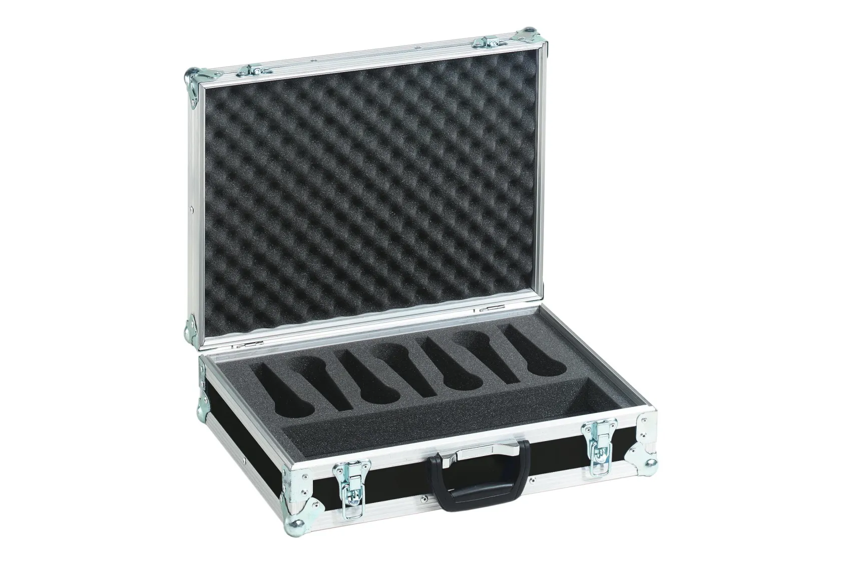 Roadinger Mikrofon-Case Road 7 Mikrofone schwarz