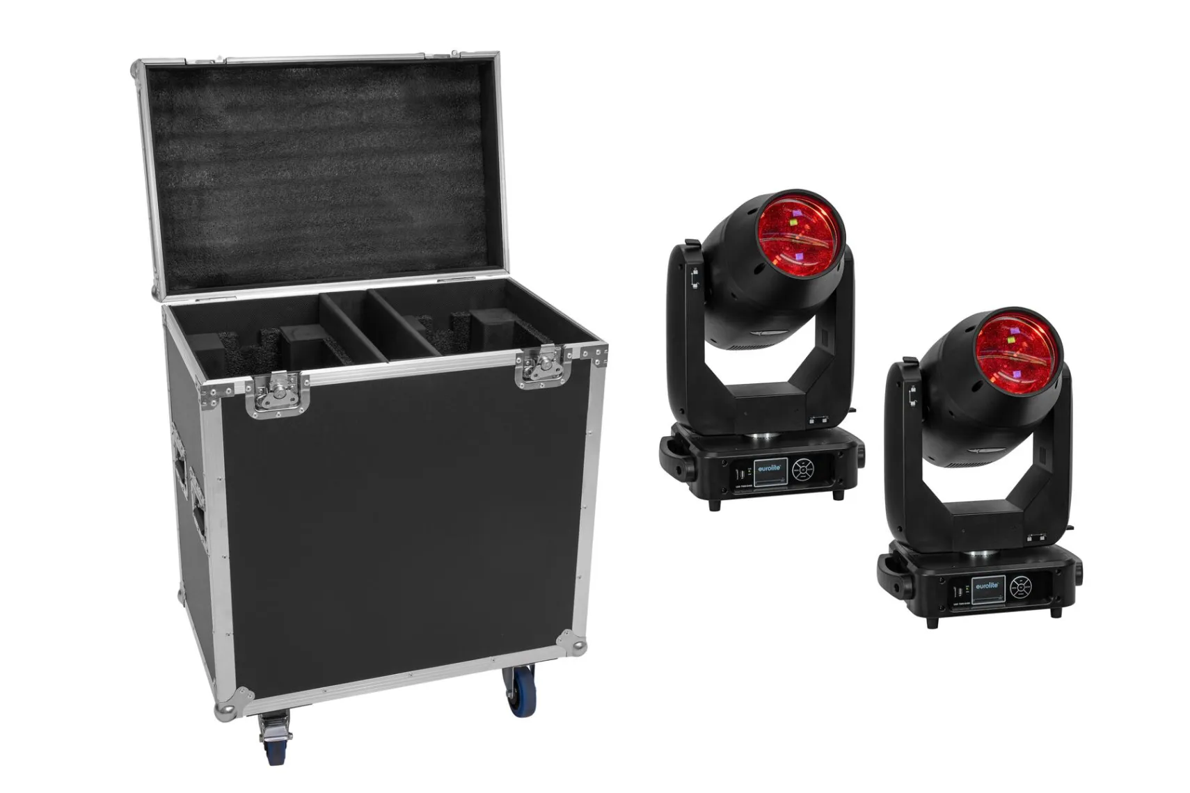 Eurolite Set 2x LED IP TMH-S400 CMY inkl. Case