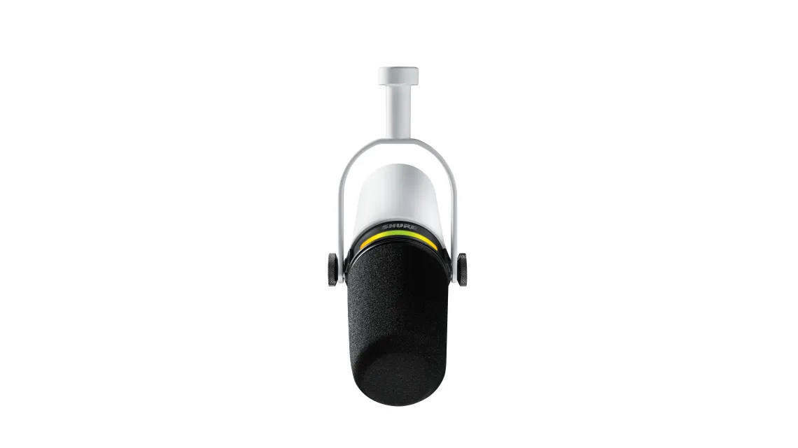 Shure MV7+ Weiß