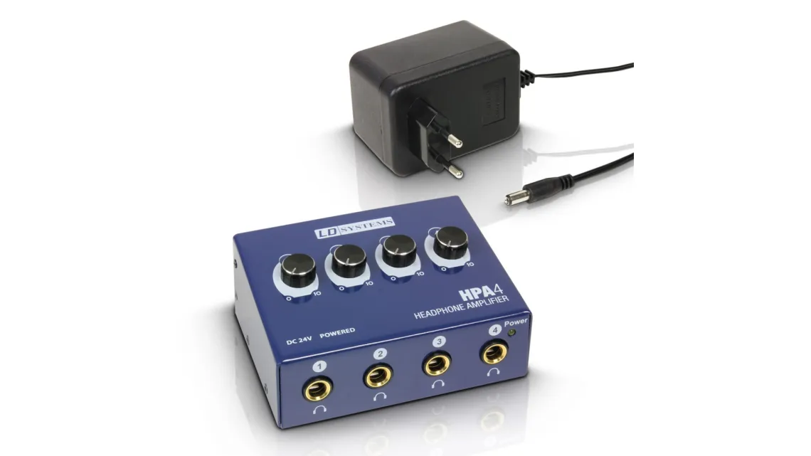 LD Systems HPA 4 Kopfhörerverstärker 4 Kanal