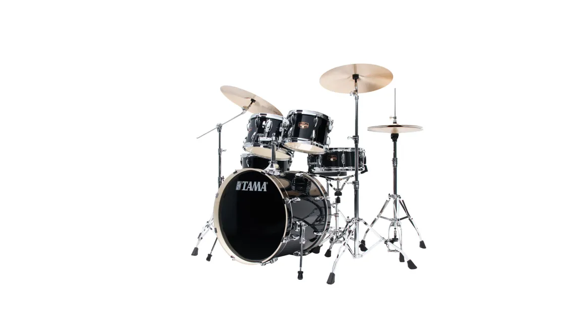 Tama IP50H6W-HBK Imperialstar Hairline Black Drumset