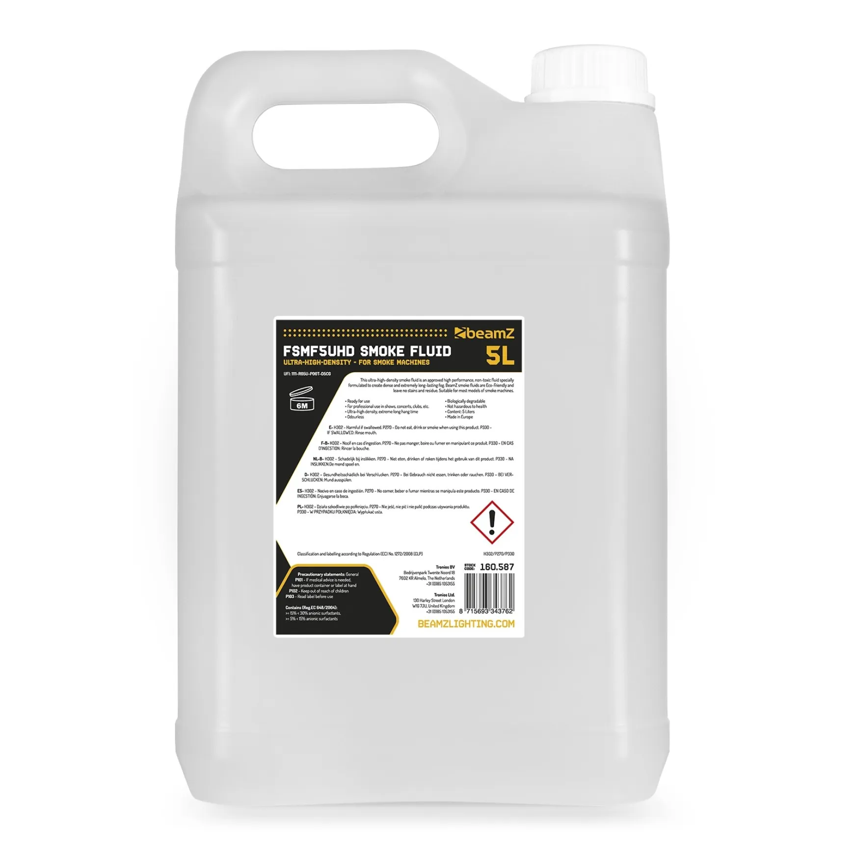 beamZ FSMF5UHD Nebelfluid 5L Ultra-High-Density