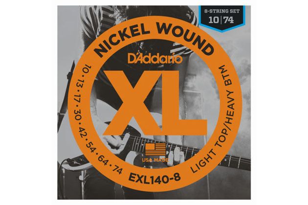 Daddario EXL140-8 Saiten für 8-Saiter E-Gitarre