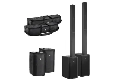 LD Systems MAUI 11 G3 Stereo Bundle Set schwarz mit Taschen