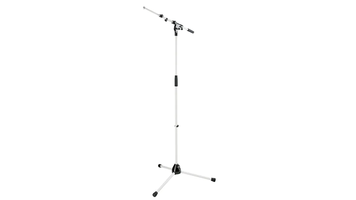 K&M 210/9 Mikrofonstativ reinweiß