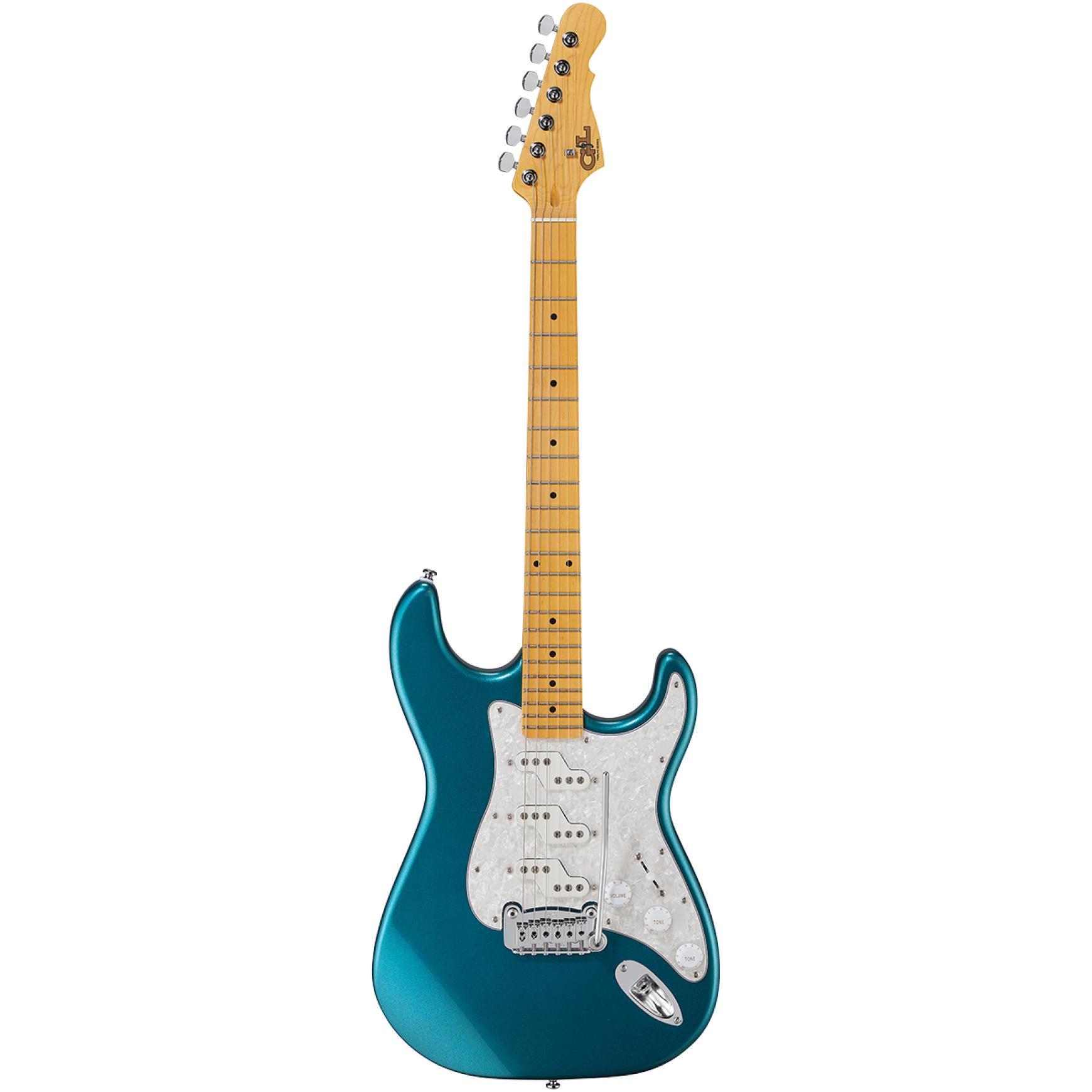 G&L Tribute Comanche Emerald Blue