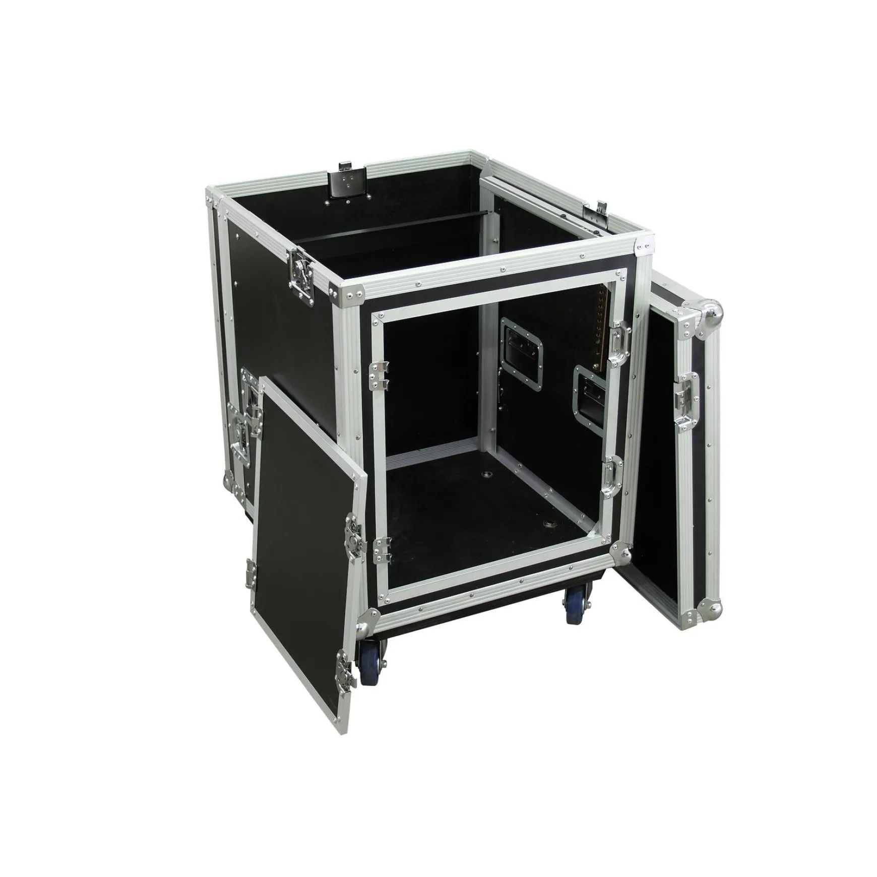 Roadinger Spezial-Kombi-Case Profi, 10HE mit Rollen