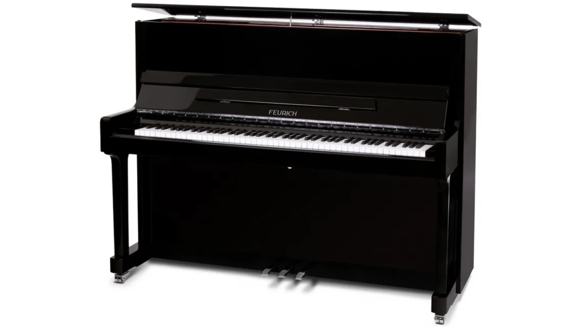 Feurich Piano Universal 122 Schwarz