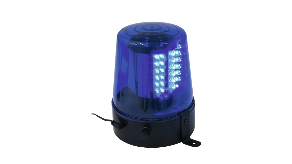 Eurolite LED Polizeilicht 108 LEDs blau Classic
