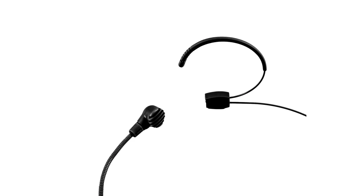 Omnitronic UHF-300 Kopfbügelmikrofon schwarz