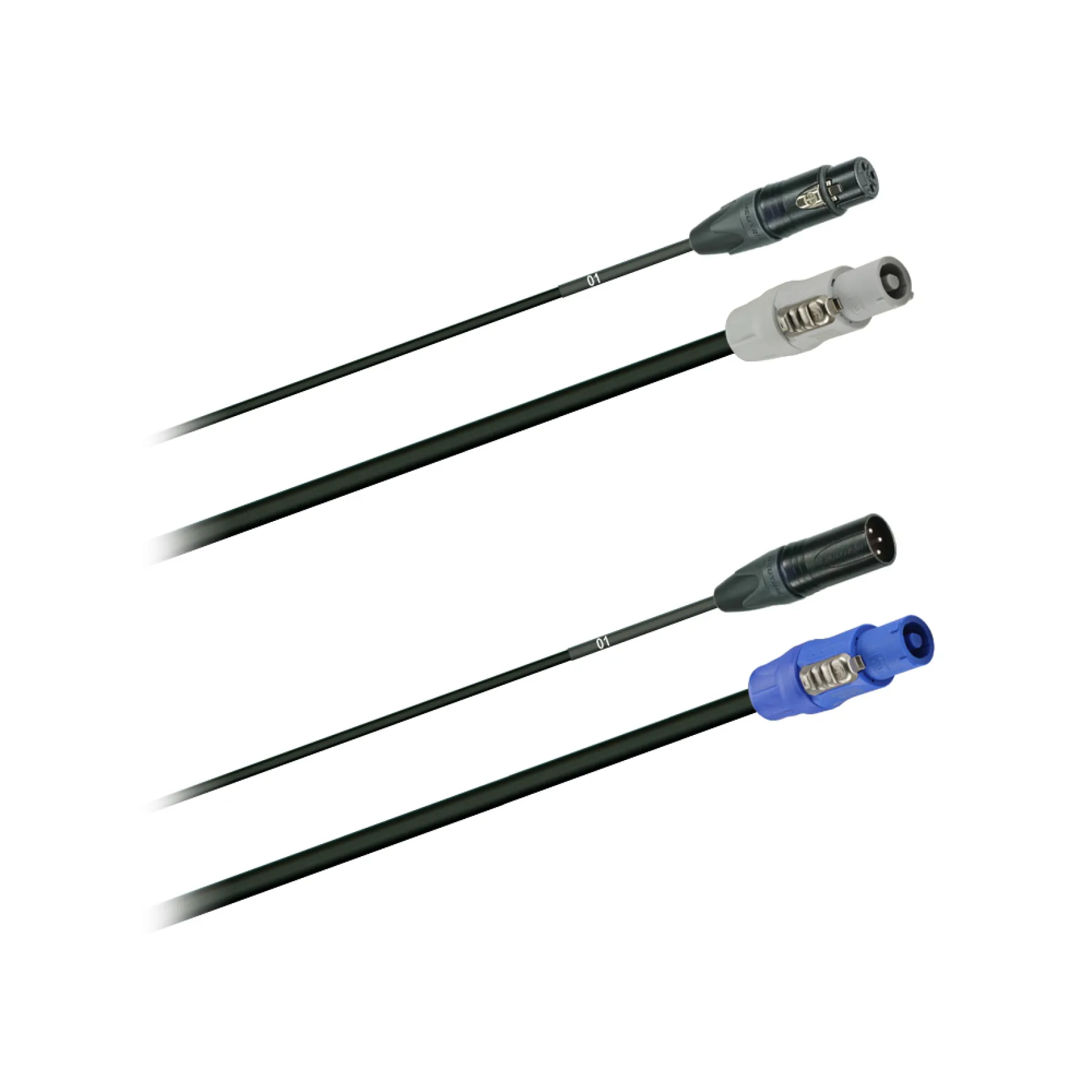 Dreitec PCON-Audio-Hybridkabel 2m