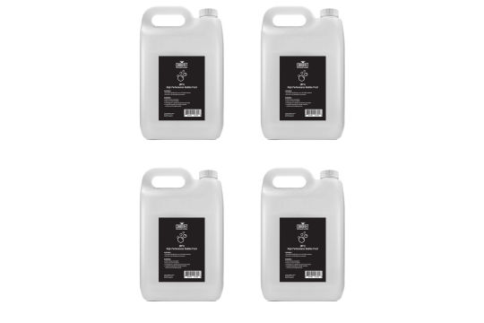 Chauvet DJ High Performance Bubble Fluid 4 x 5 Liter