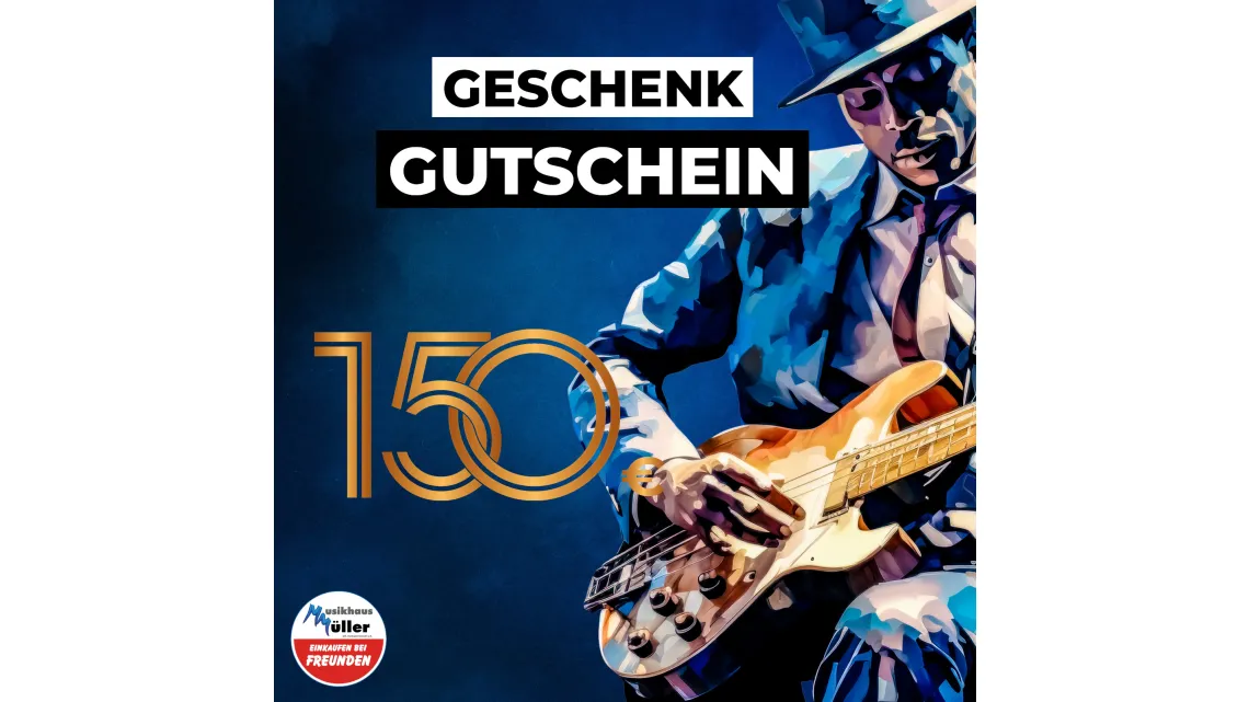 Musikhaus Müller Warengutschein 150 Euro