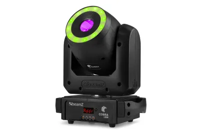 beamZ COBRA 100R Spot 100W Moving Head mit Ring