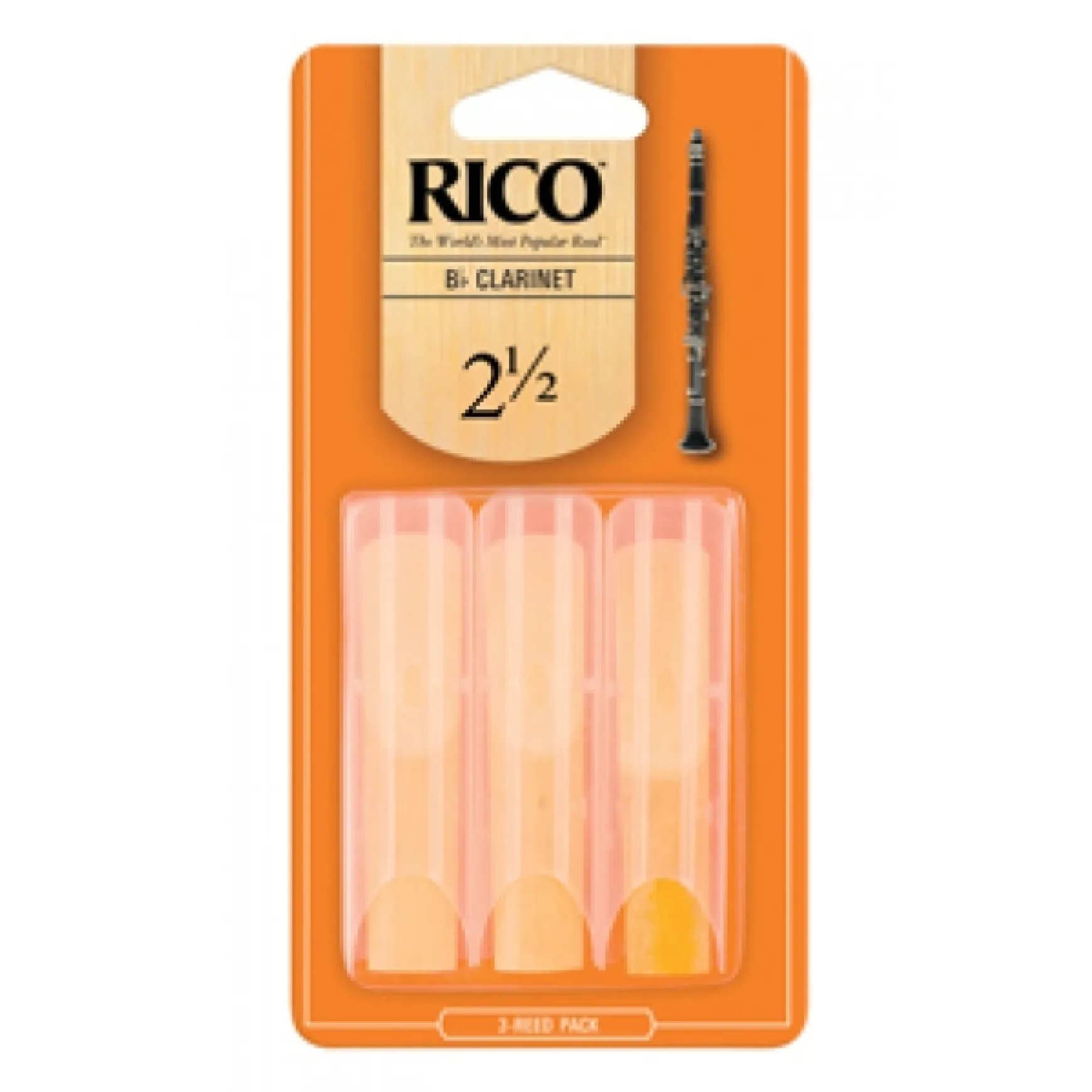Rico RCA0325 Bb-Klarinette 2,5 3er Pack