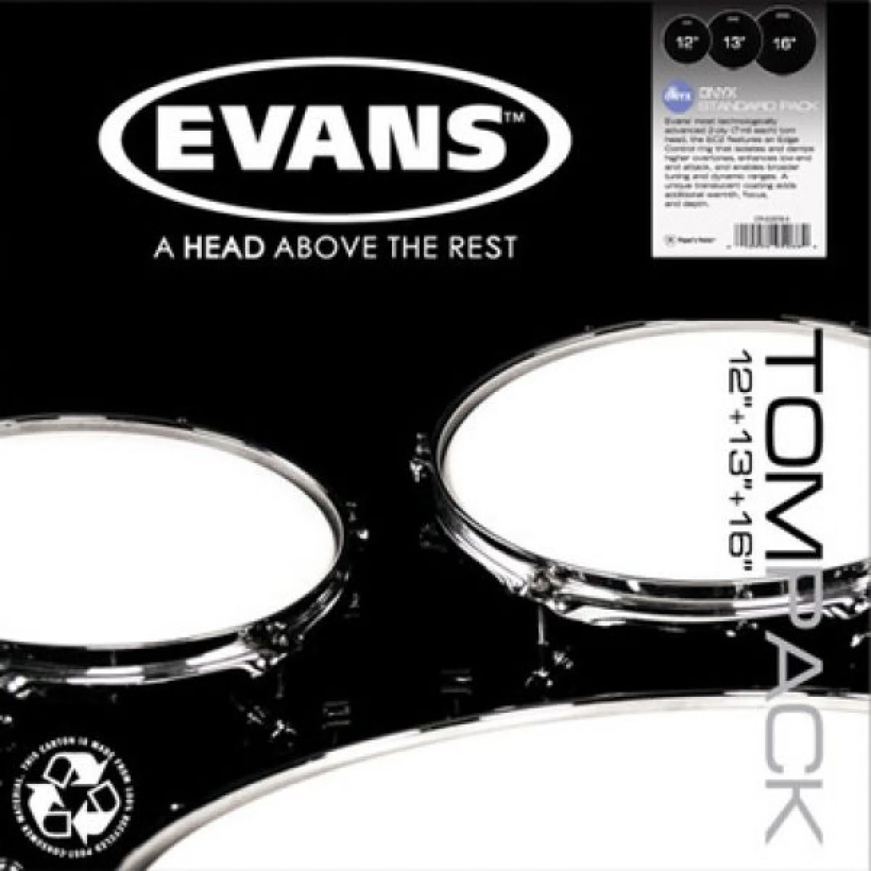Evans Onyx Fusion 2 Set Coated
