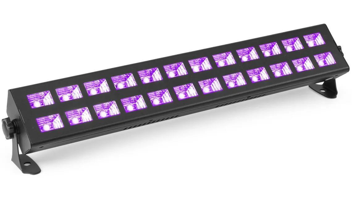 beamZ BUV243 UV Leiste mit DMX 2 x 12 LEDS