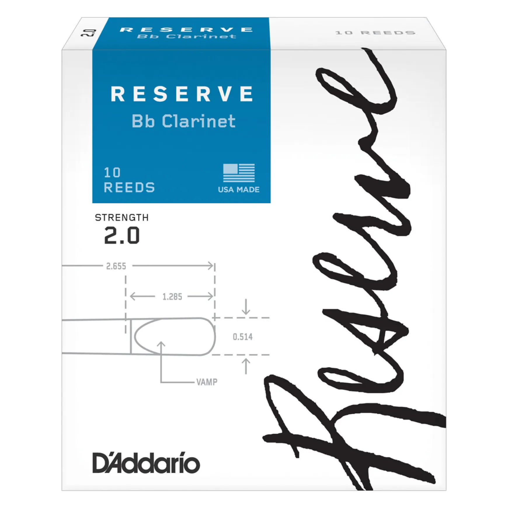 Daddario Woodwinds Reserve Clarinet 2,0