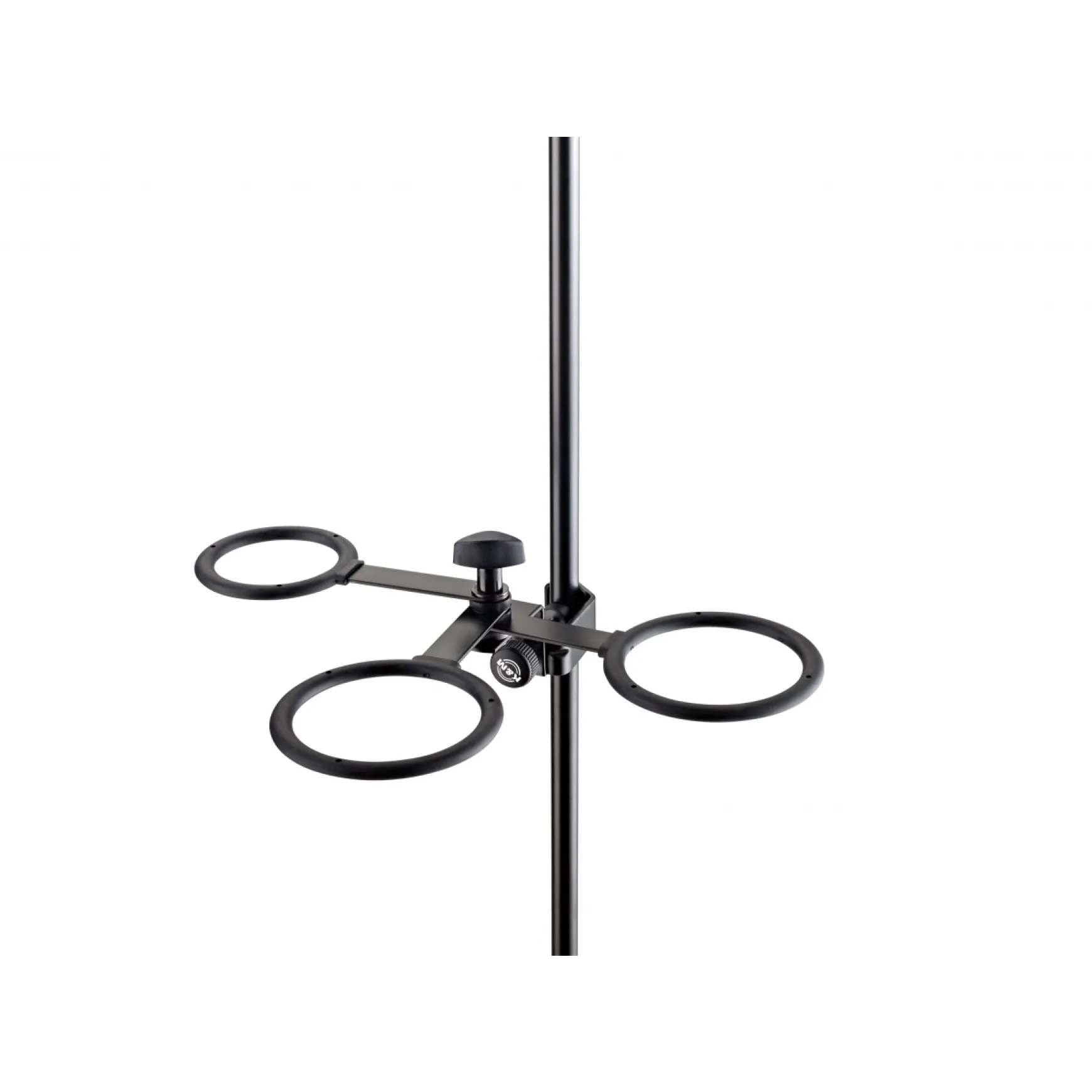 K&M 15910 Dämpferhalter - schwarz