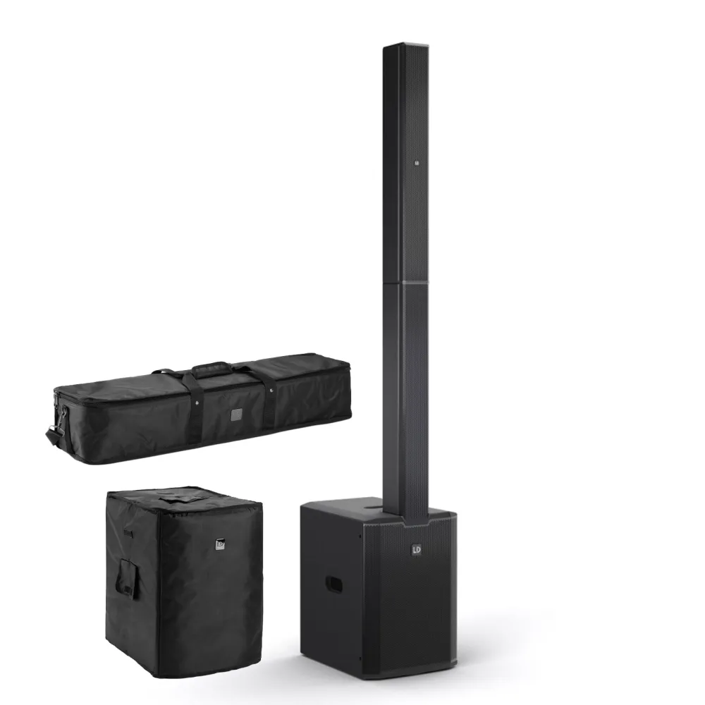 LD Systems MAUI 28 G3 Bundle Set schwarz mit Taschen