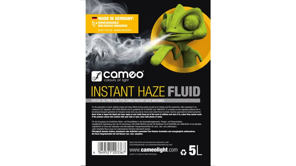 Cameo Instant Haze Fluid 5l