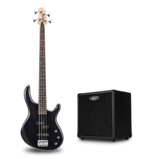 Cort Action Bass Open Pore Black mit Bass Combo