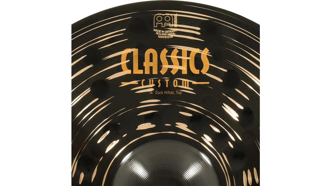Meinl CC14DAH 14" Classics Custom Dark Hi-Hat