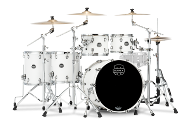 Mapex Saturn Studioease Shellset Satin White RM
