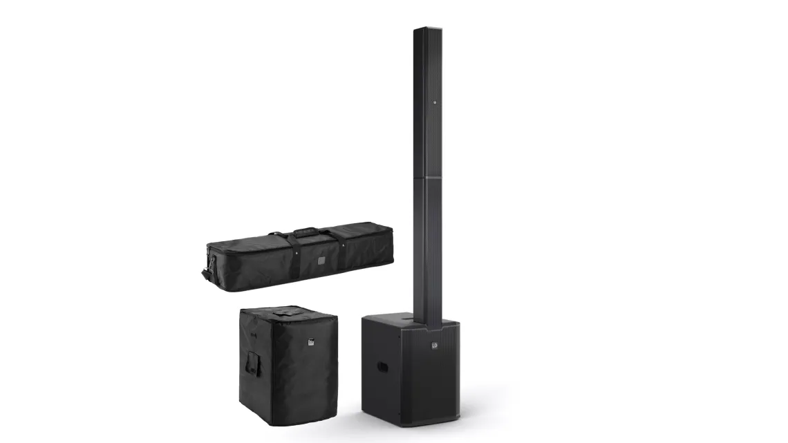 LD Systems MAUI 28 G3 Bundle Set schwarz mit Taschen