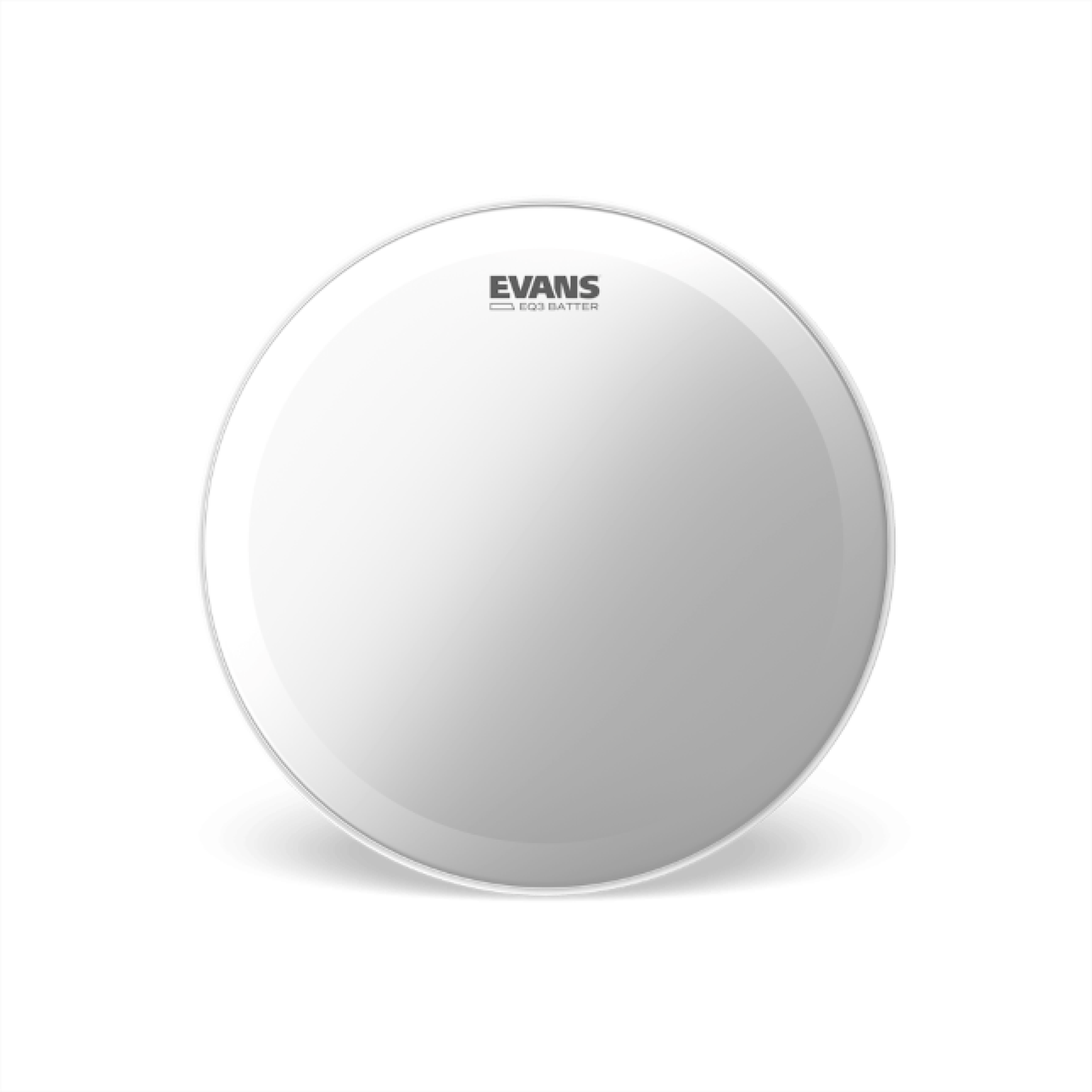 Evans 18" EQ3 Bass Drum Frosted