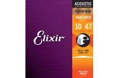 Elixir Nanoweb Light Western 12-Saiter Set