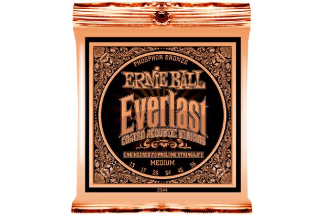 Ernie Ball EB2544 Everlast Coated Phosphor Bronze