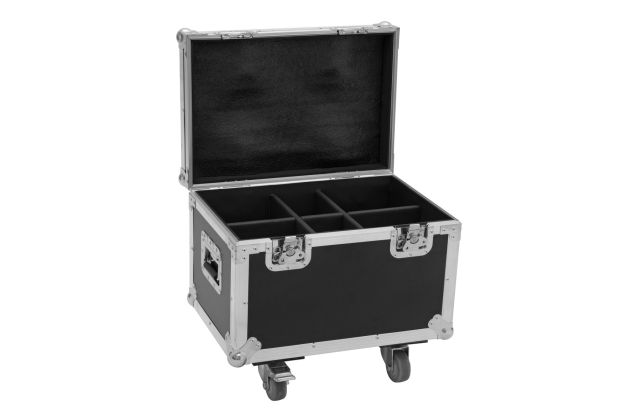 Eurolite Set 4x LED TMH-17 Spot + Case mit Rollen