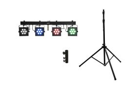 Eurolite Set LED KLS-3002 + M-4 Boxenhochständer