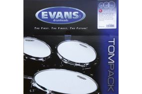 Evans G1 Studio Schlagzeugfell Set transparent