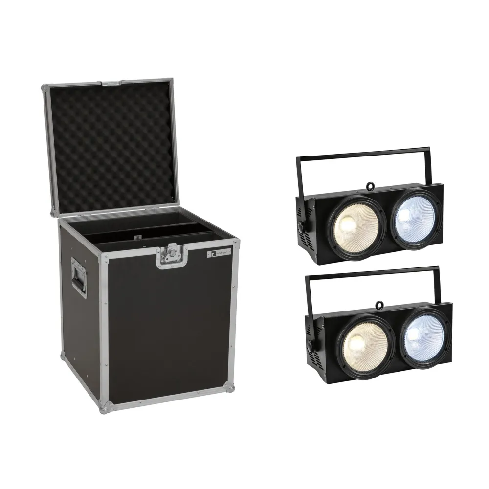 Eurolite Set 2x Audience Blinder 2x100W LED COB CW/WW