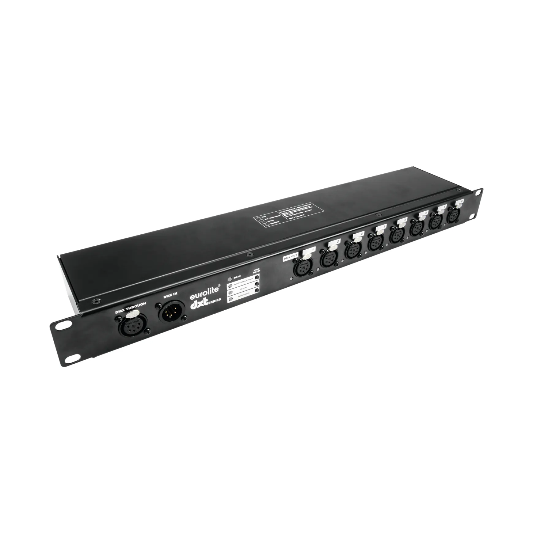 Eurolite DXT-SP 1in/8out PRO DMX RDM Splitter 5pol XLR