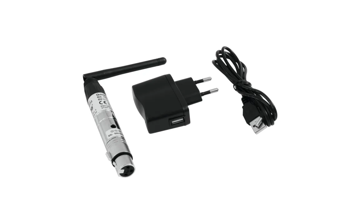 Eurolite Set QuickDMX 1x Sender + 2x Empfänger