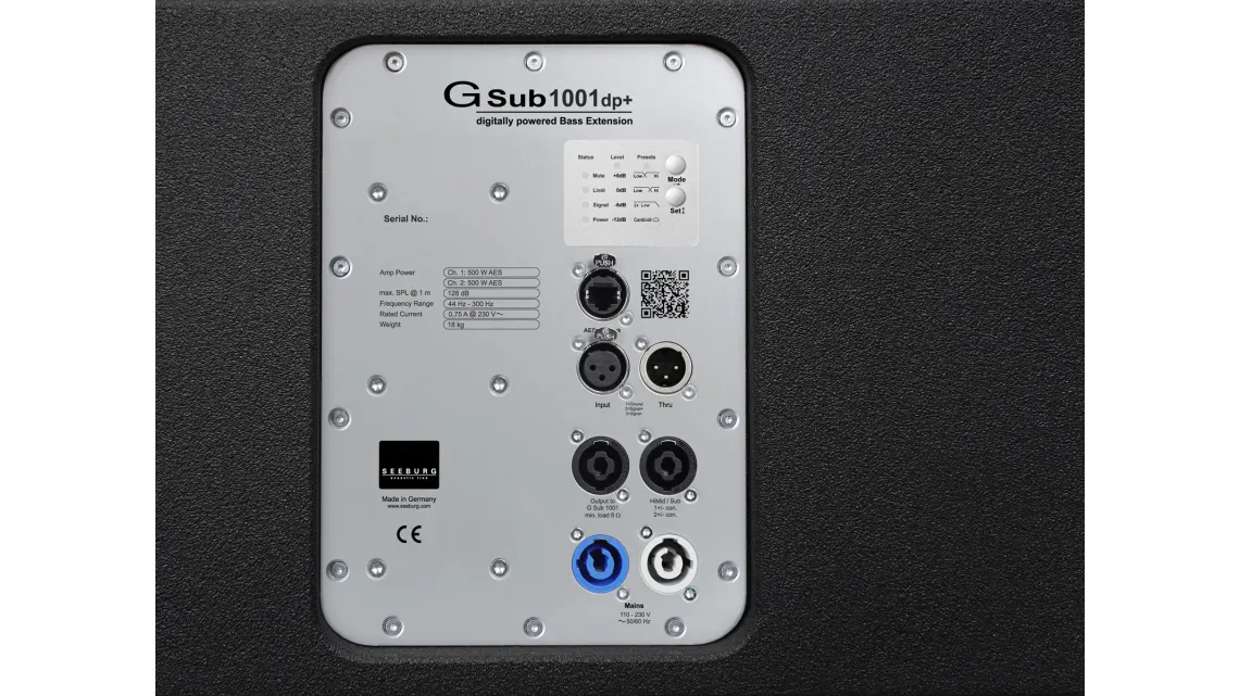 Seeburg Acoustic Line G Sub 1001dp+
