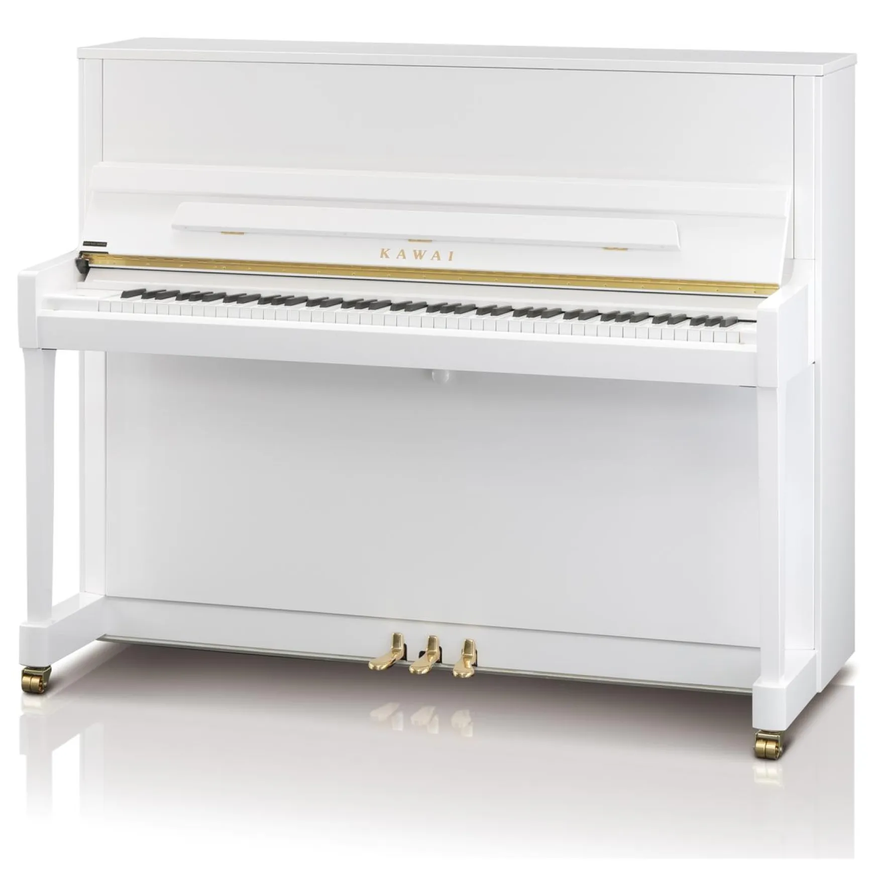 Kawai Klavier K300 Weiß/Messing