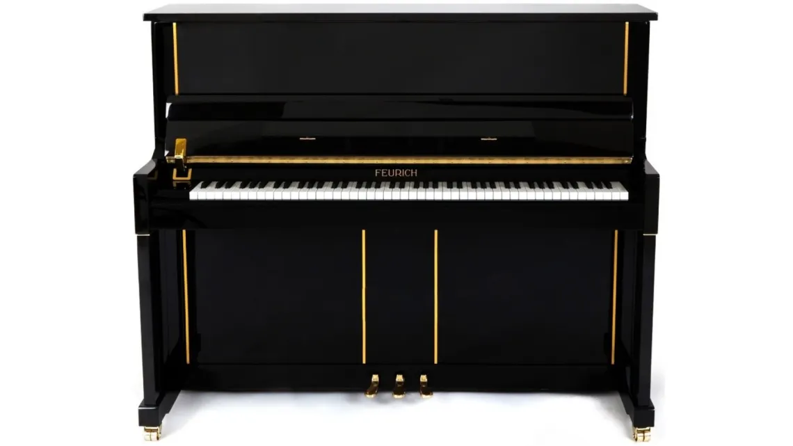 Feurich Piano Design 125 Schwarz