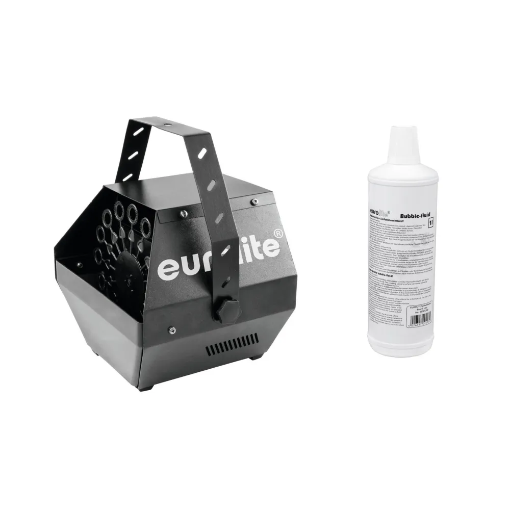 Eurolite Set B-100 Seifenblasenmaschine DMX + Fluid